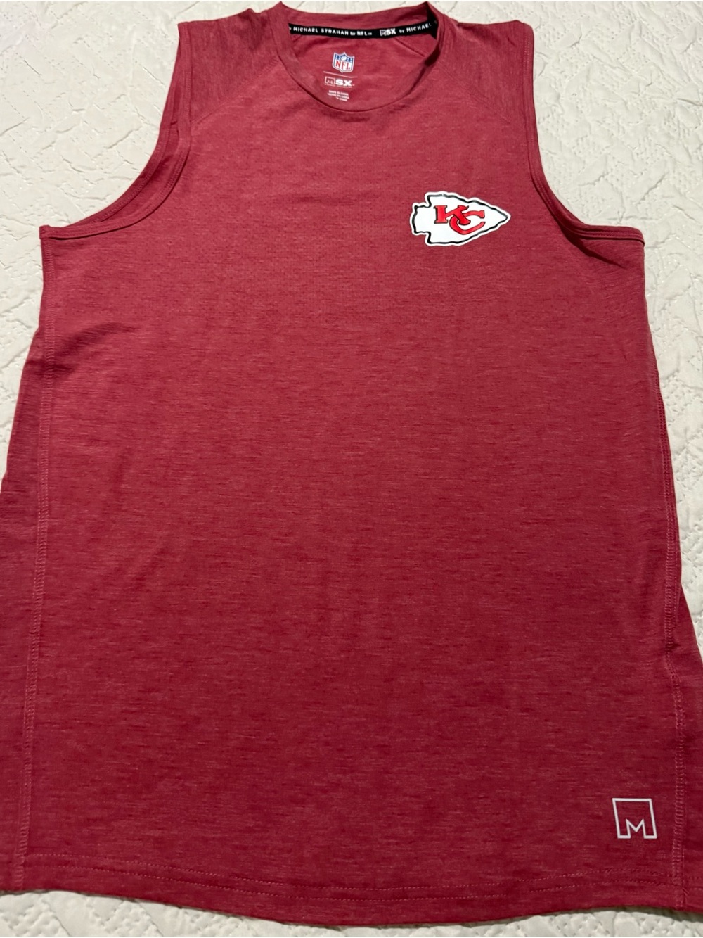 NFL Kansas City Chiefs Red Sleeveless Tank Top